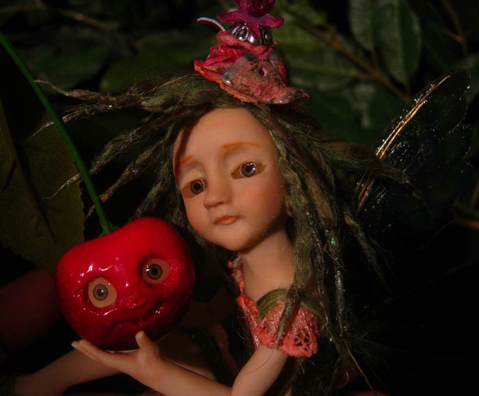 Ooak Fairy Fae Licia and little Sisters